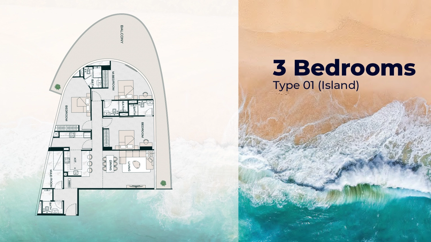 3 BR - Type A